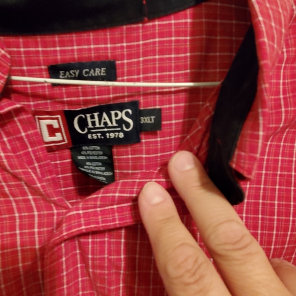 Chaps Red long sleeve - Picture 2 of 2